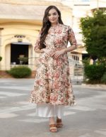 Shubhique Cotton A Line Kurta